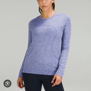 SOLD Lululemon 
Swiftly Relaxed Long-Sleeve Shirt Hip Length